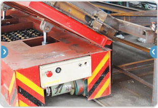 AGV automatic flatbed transfer cart--heavy-duty intelligent AGV