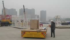 Trackless transfer car patents