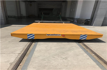 s and arc-shaped rails heavy industry cargo transfer wagon