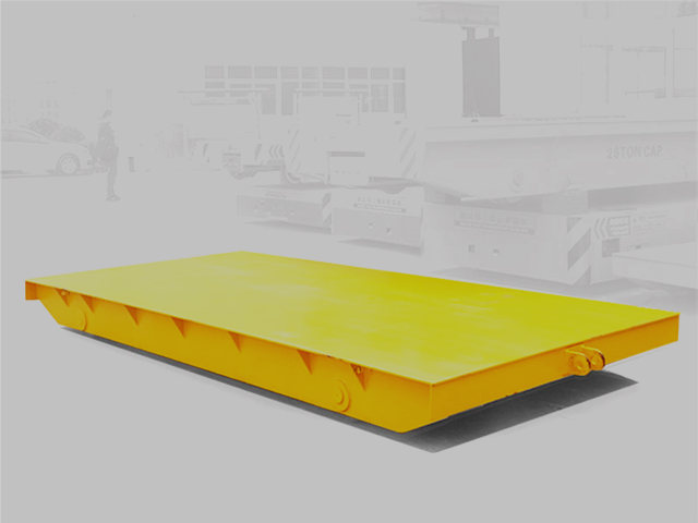 Electric rail trolley can be transformed into non-standard car