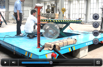 Steel scrap handling carriage with weighting system smelter transfer trolley video picture