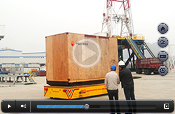 Shipbuilding apply cable power rail transfer trolleys video picture