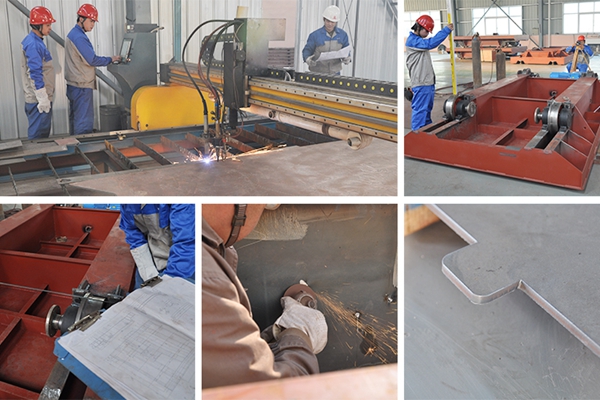 Analysis of the structure of rail transfer carrier bottom frame