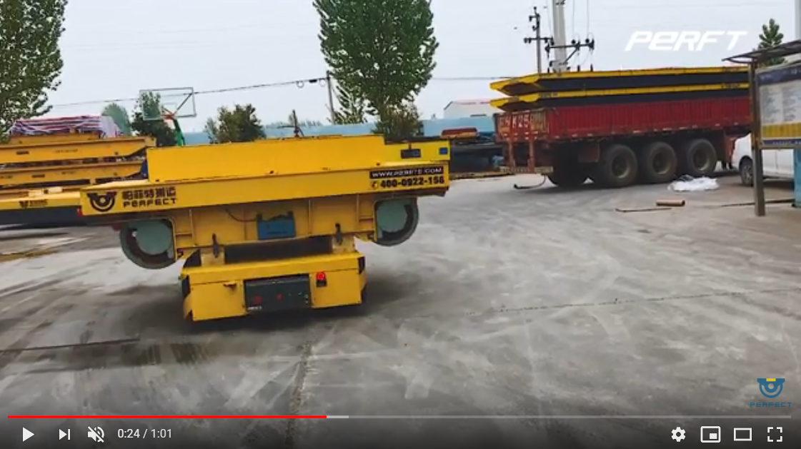 Trackless 100t Transfer Carts video picture